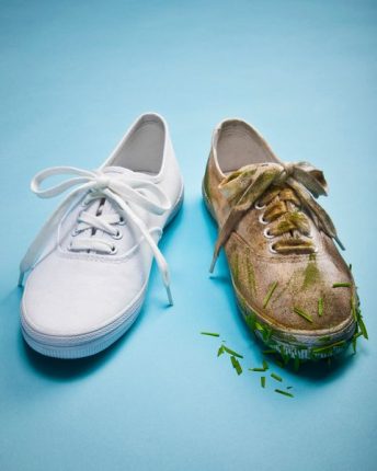 How to wash shoes