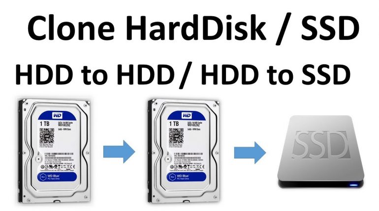 How to clone a hard drive