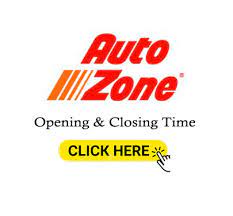 what time does autozone close