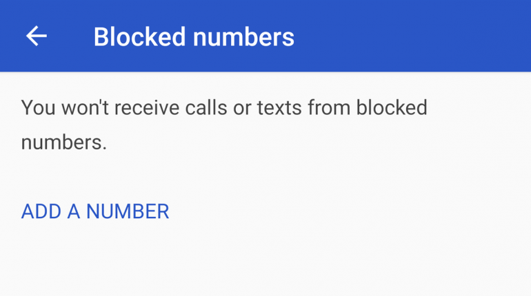 How to block your number