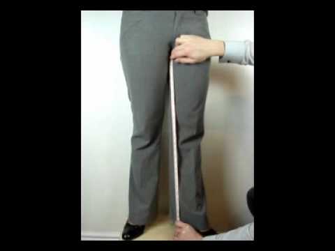 How to measure inside leg