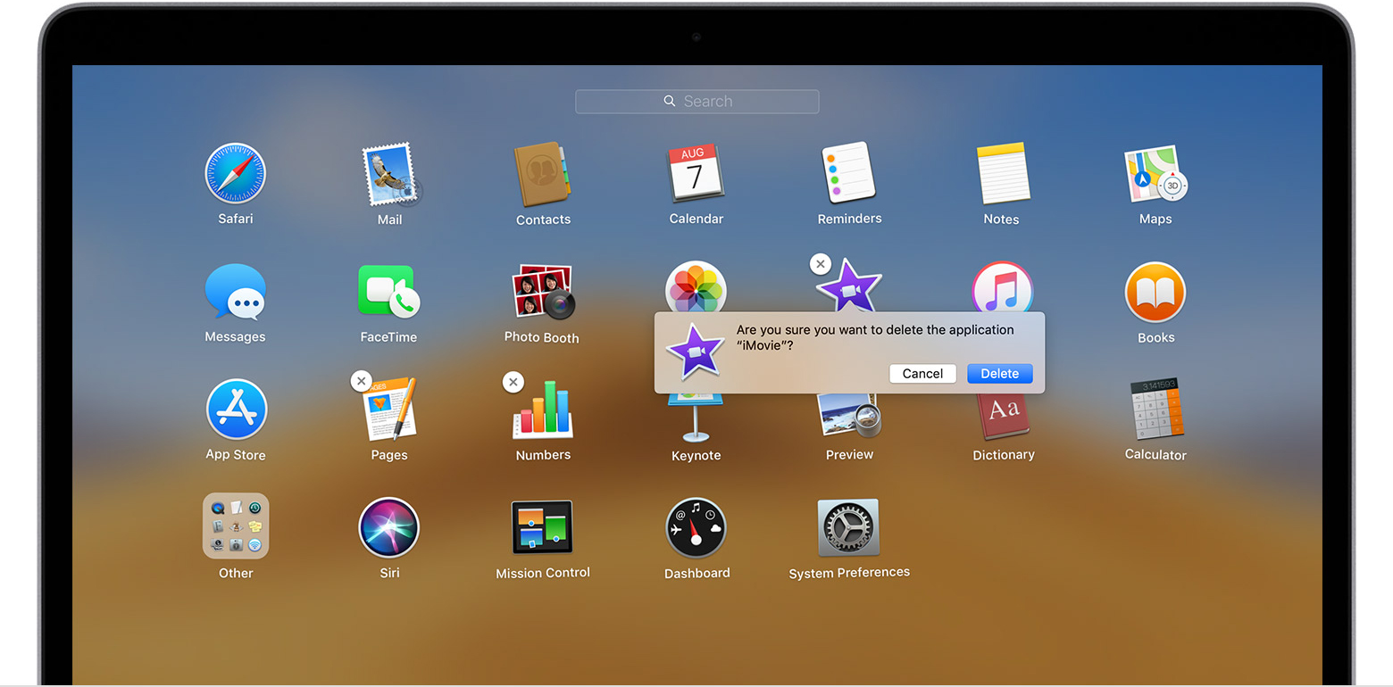 How to uninstall apps on mac