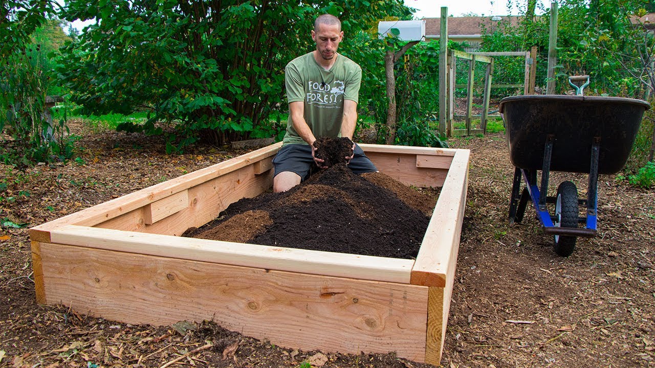 How to build a raised garden bed?