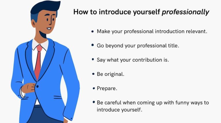 How to introduce yourself?