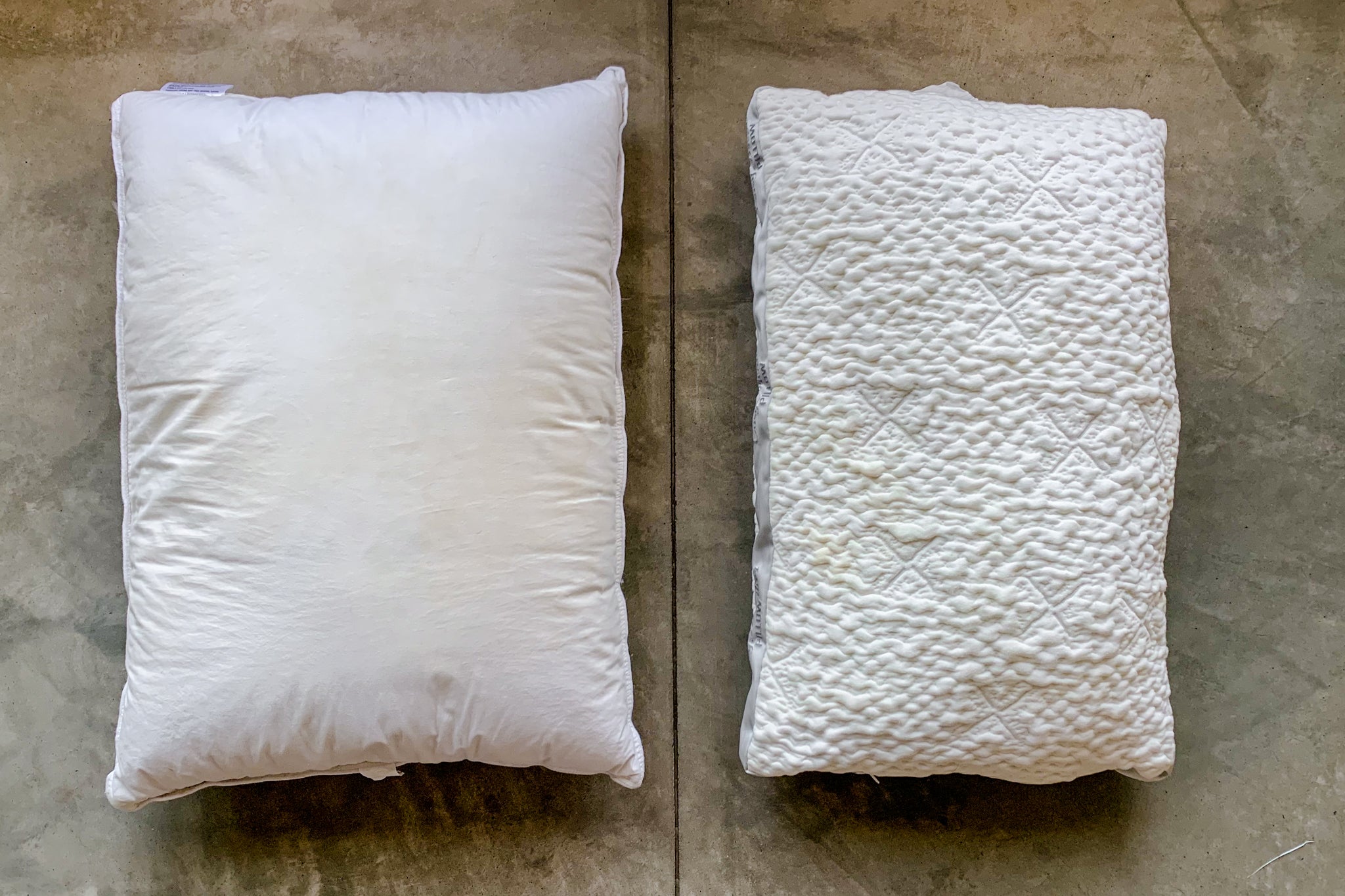 How to wash pillows?